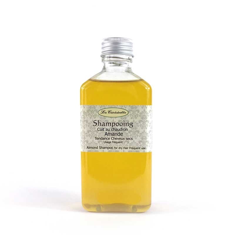 Shampooing naturel à l'huile de lin et miel parfum amande
