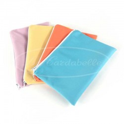 Pochette imperméable Jaune pour serviette menstruelle