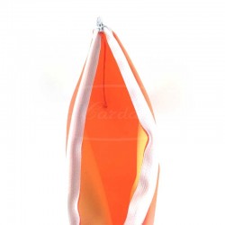 Intérieur de la pochette imperméable Orange pour serviette menstruelle