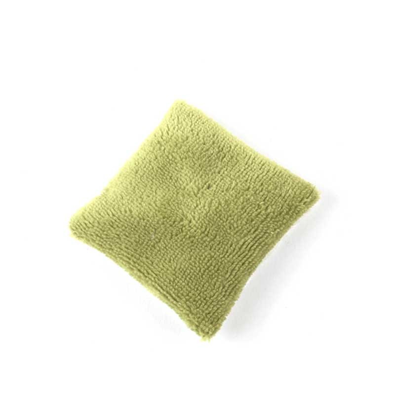 Lingette visage lavable Vert prairie Double Douceur Lingette visage lavable Vert prairie Double Douceur