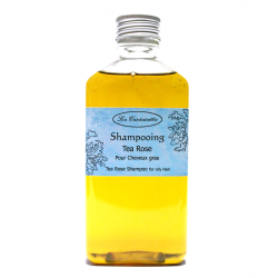Shampoing naturel à l'huile d'olive pour cheveux gras parfum Tea Rose