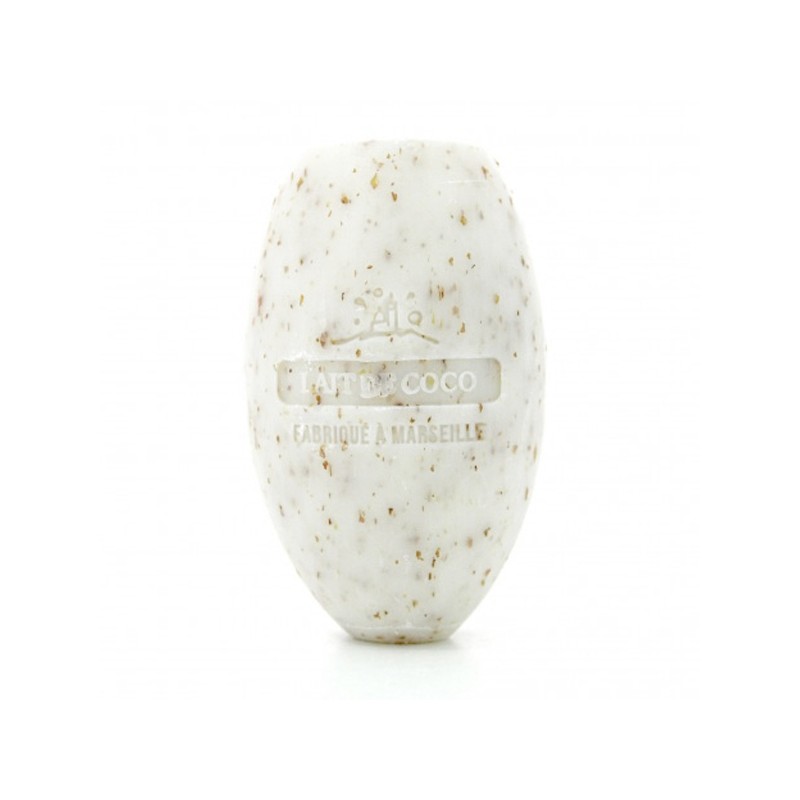 Savon écolier pour recharge porte savon mural senteur lait de coco