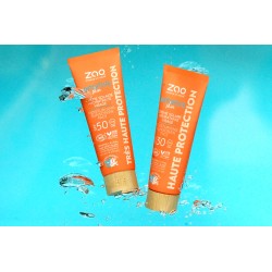 Crème solaire visage hydratante SPF50 et SPF30 naturelle