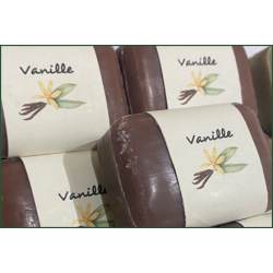 Savon artisanal à la vanille noire