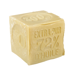 Bloc de savon de Marseille Blanc 300 gr
