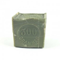 Bloc vert de savon de Marseille 300 gr